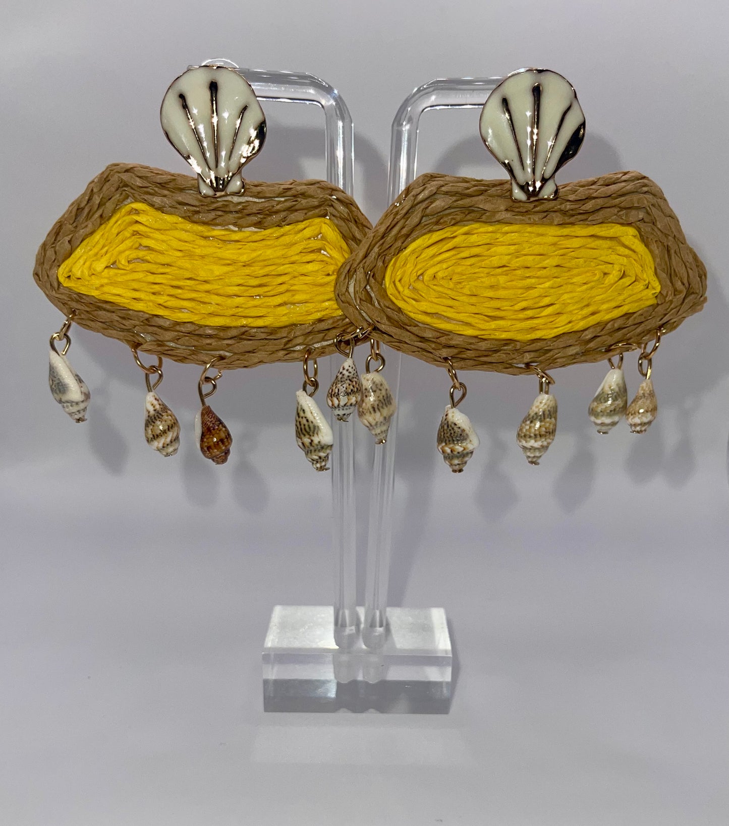 Under the SeaShell Drop Earrings