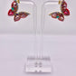 Pink Buttah Fly Stud Earrings