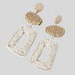 Woven Together Forever Drop Earrings