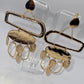 Melanin Pride Gold Drop Earrings