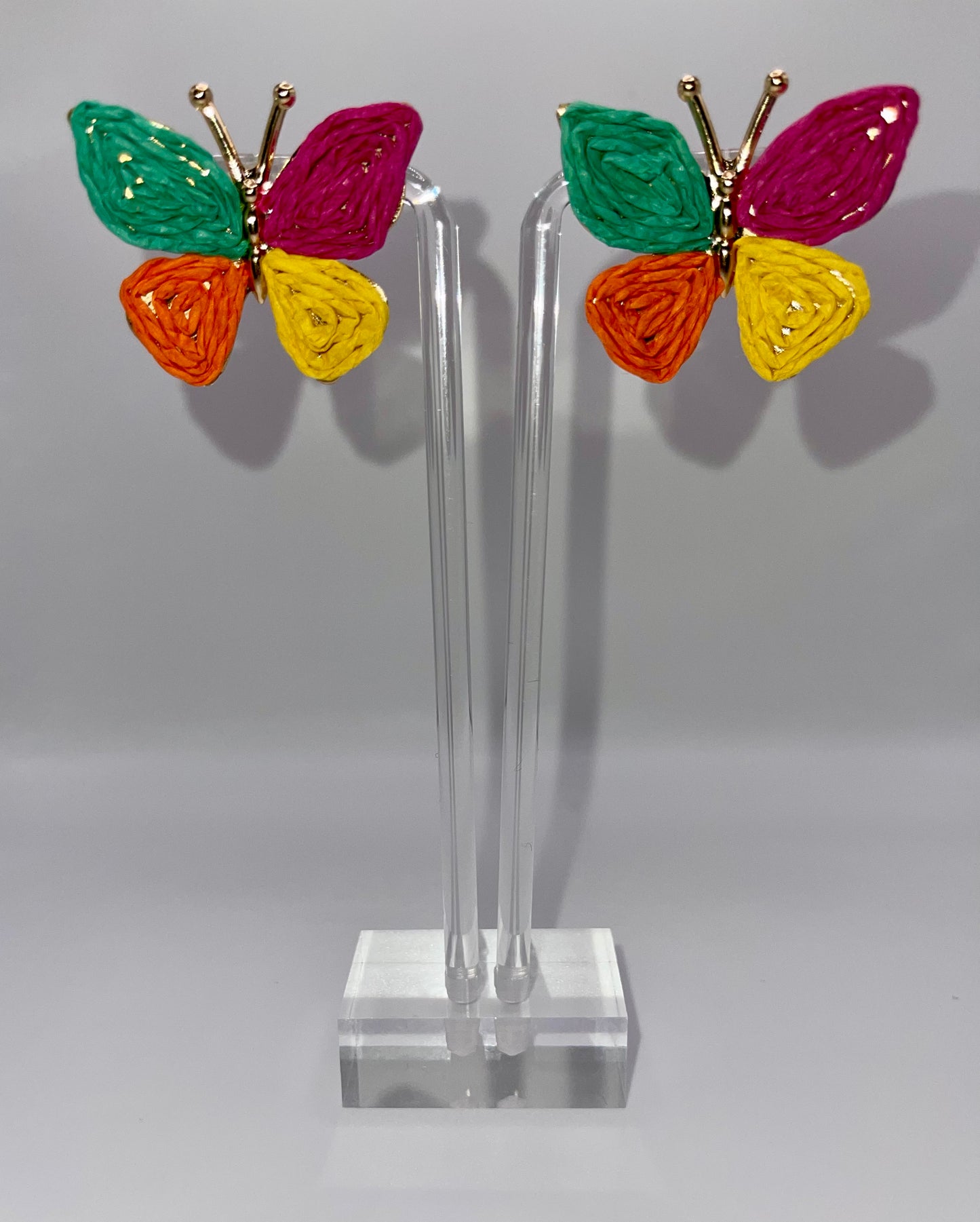 Boho Butterfly Stud Earrings