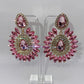 Strawberries and Cream Drop Earrings