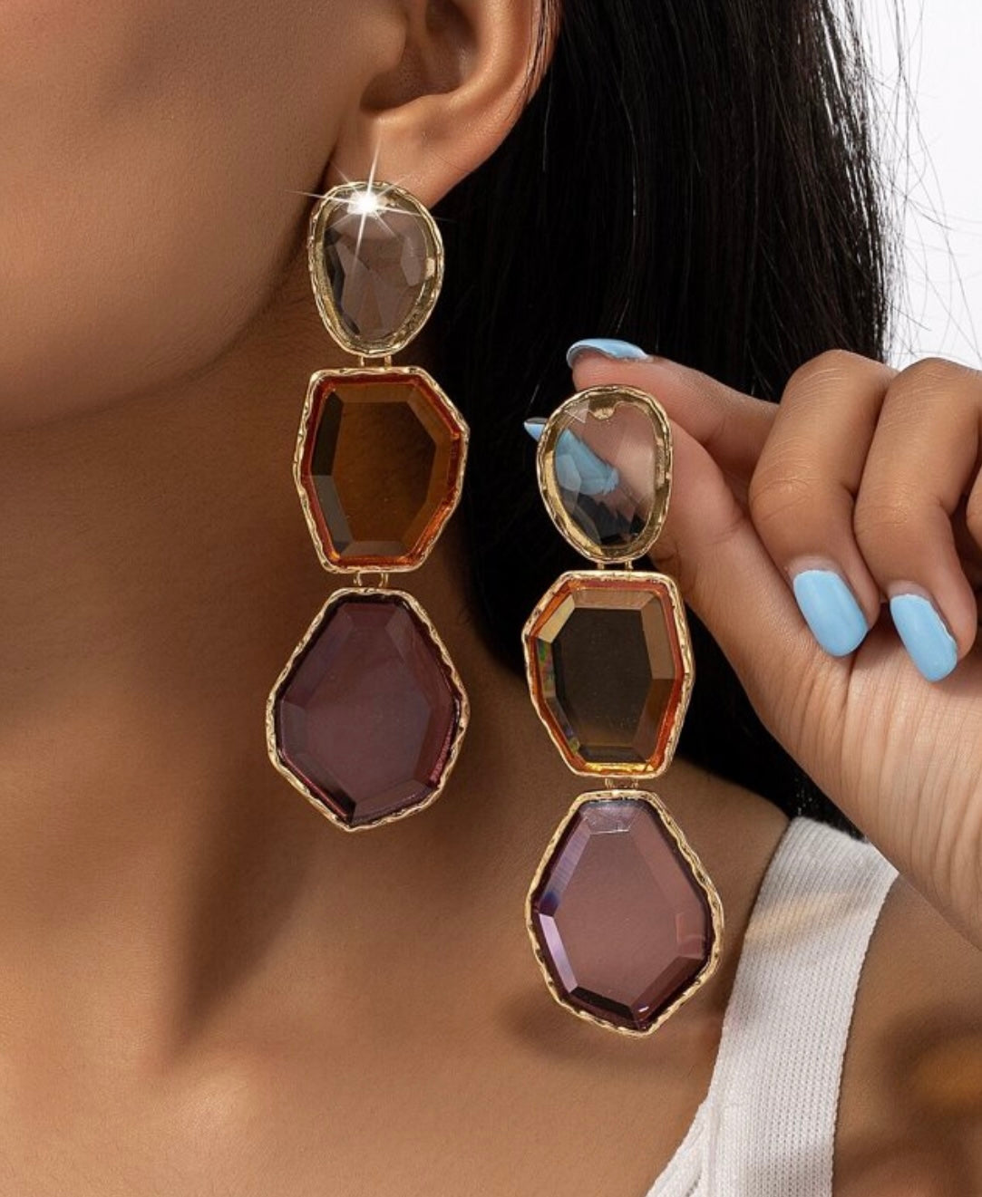 In the Nude Drop Earrings