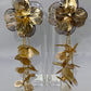 Camellia Chic Floral Drop Earrings
