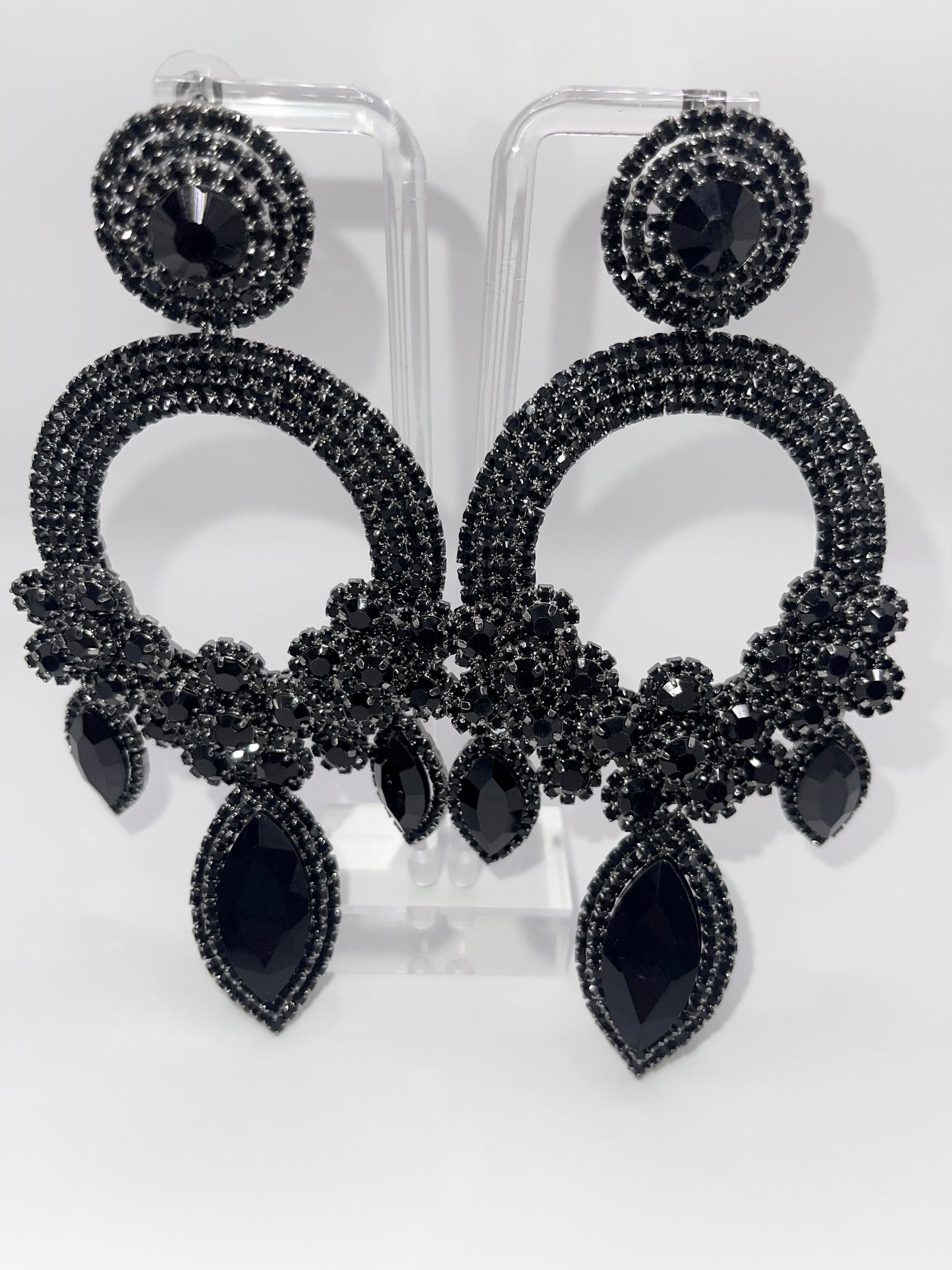 LUXE Cullinan Stone Chandelier Earrings