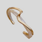 So Jaded Gold Cuff Bracelet and Earring Set