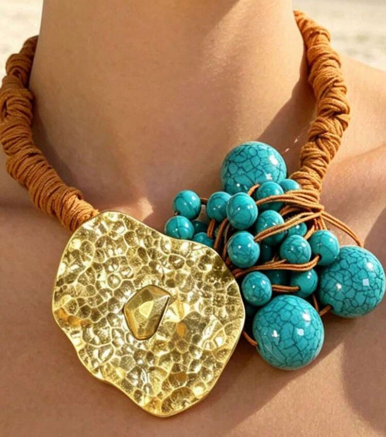 Summer Beach Statement Necklace