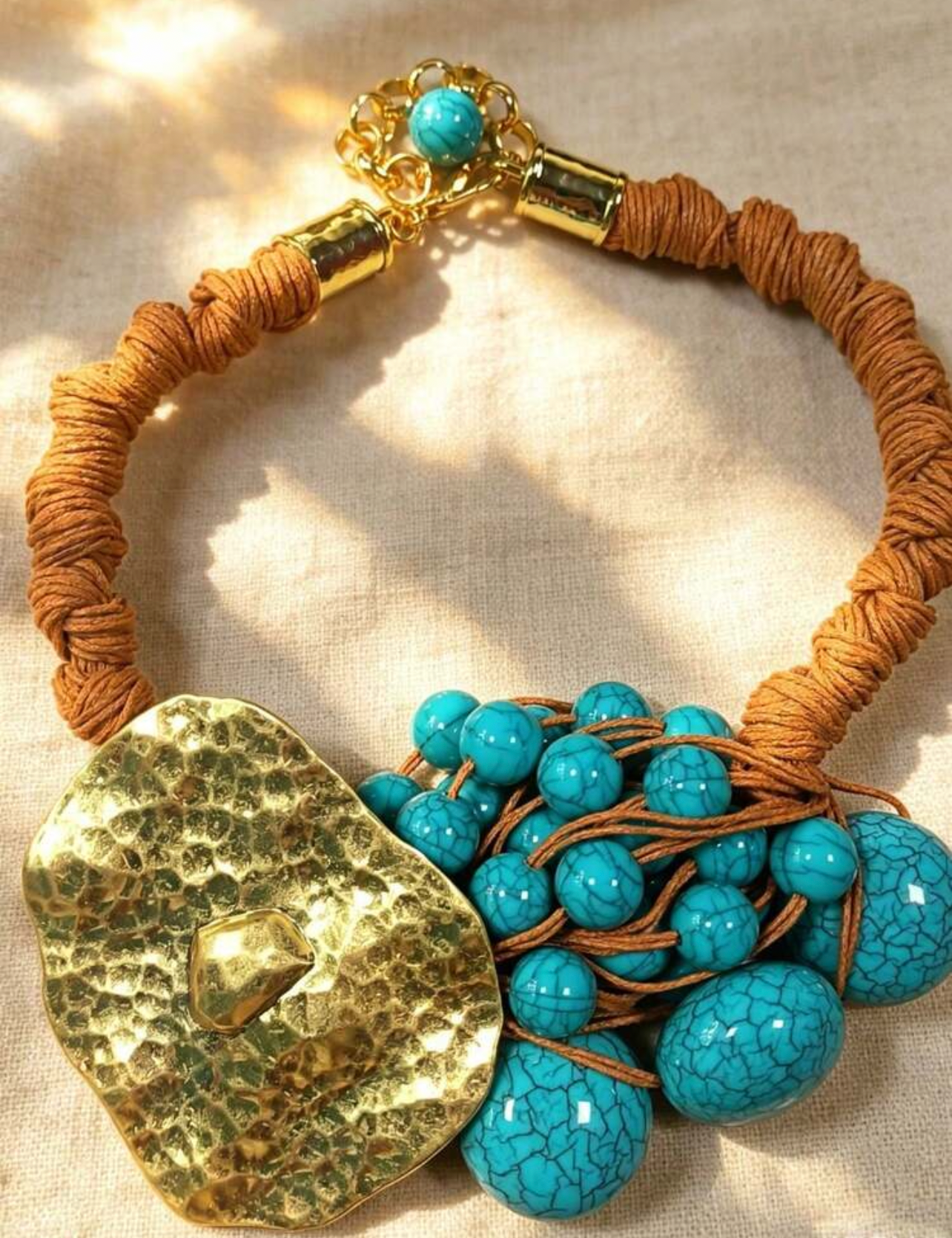 Summer Beach Statement Necklace