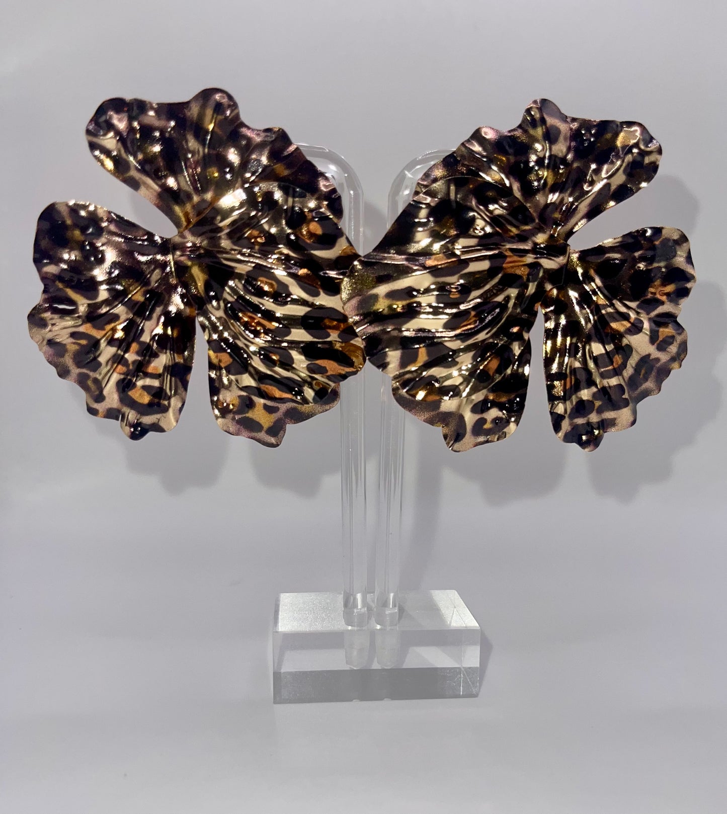 Spottie Dottie Floral Statement Earrings