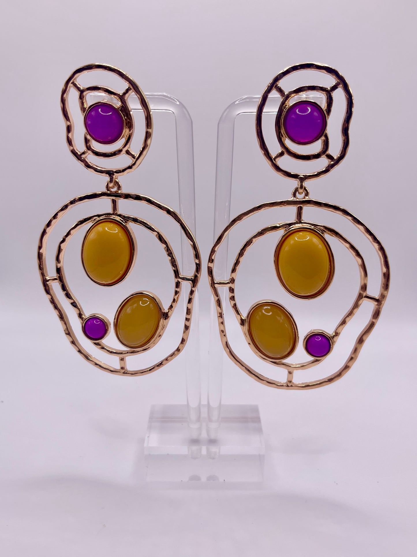 Radiate Gold Drop Earrings