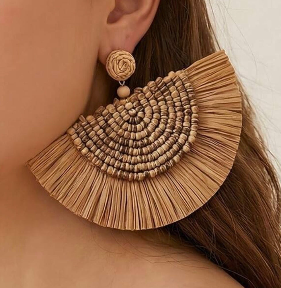 Fan Club Drop Earrings