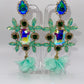 LUXE Mint For You Crystal Drop Earrings