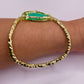 Still Jaded Gold Bangle