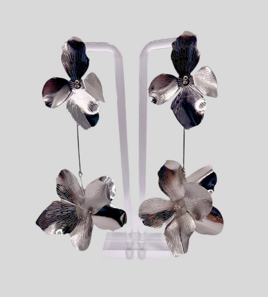 A Rose That Grew Drop Earrings