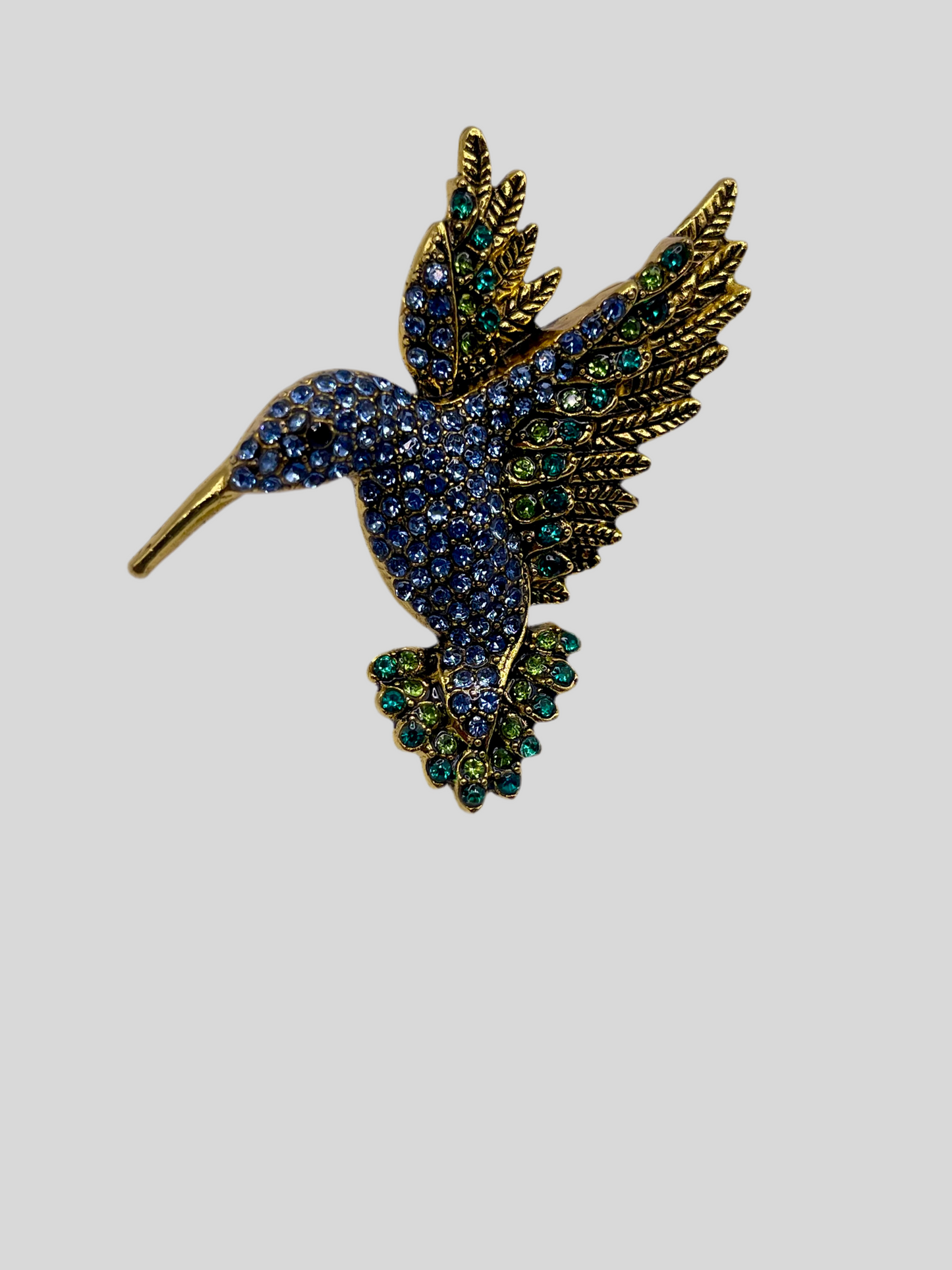 Queen Brooch - Hummingbird