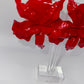 Million Dollar Red Floral Drop Earrings