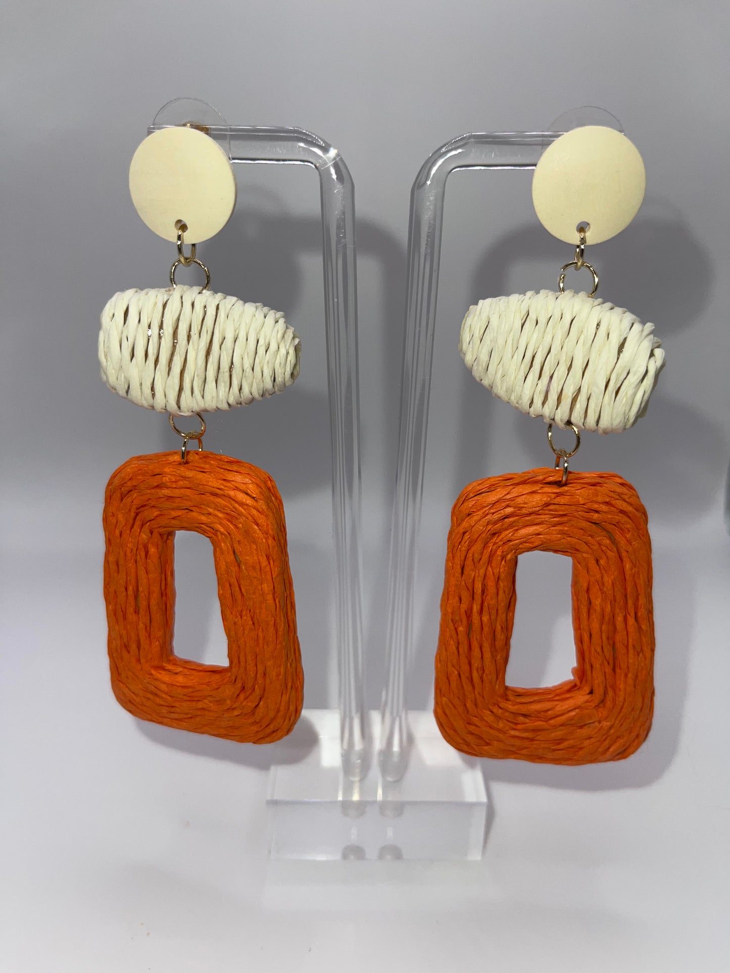 Woven Together Forever Drop Earrings