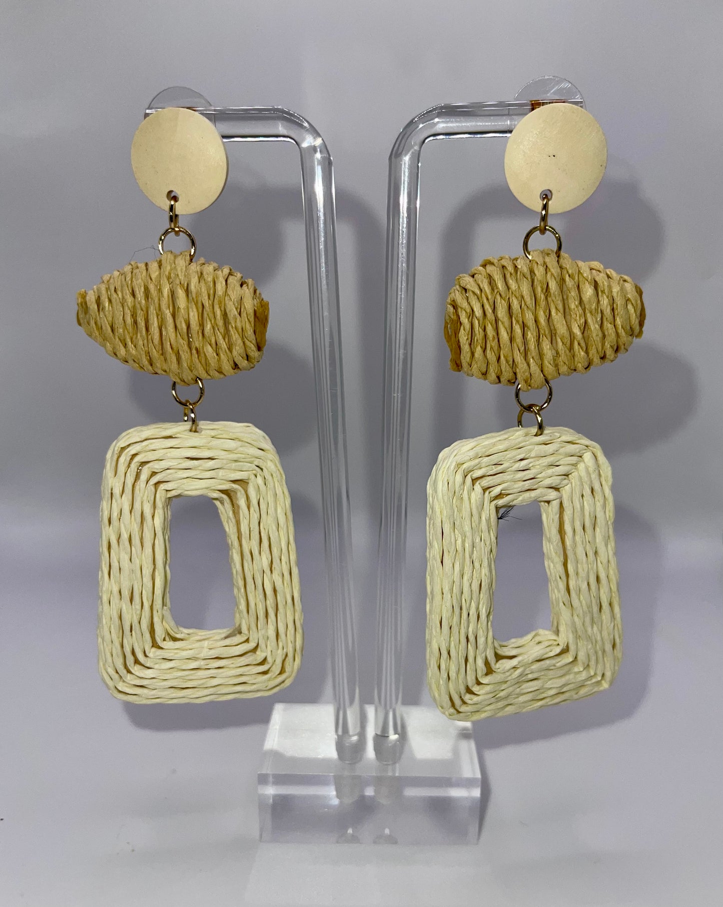Woven Together Forever Drop Earrings