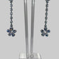 Water My Flowers Crystal Drop Earrings