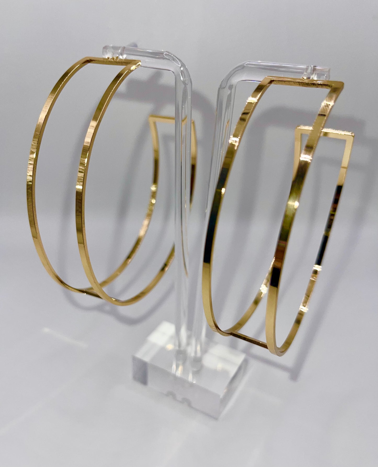 Going in Circles Cuff Hoop Earrings