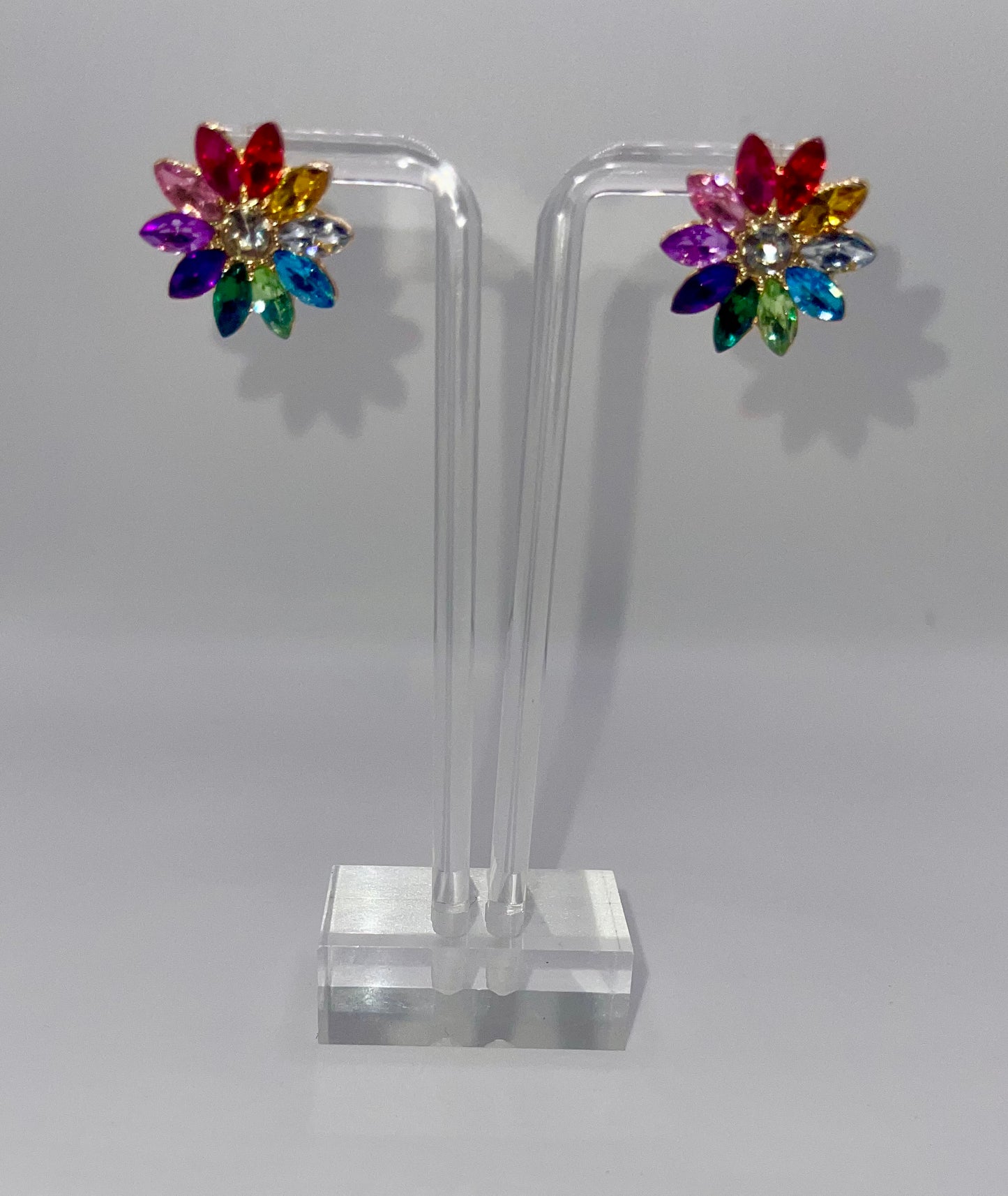 The Iris Rainbow Stud Earrings