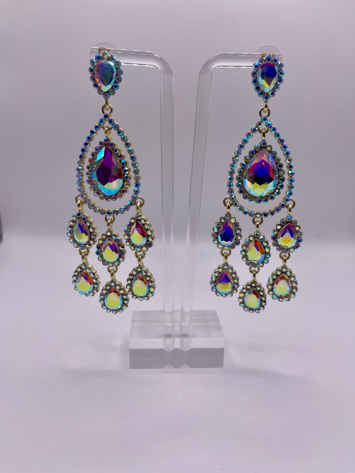 Sneaux Fall Chandelier Earrings
