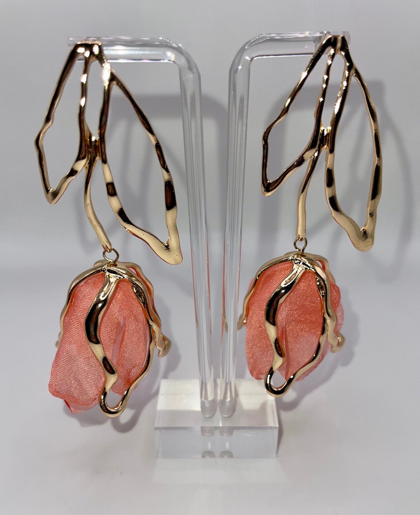 Two Lips Drop Earrings