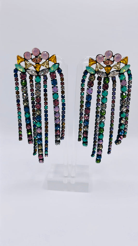 ButterMint Candy Tassel Drop Earrings