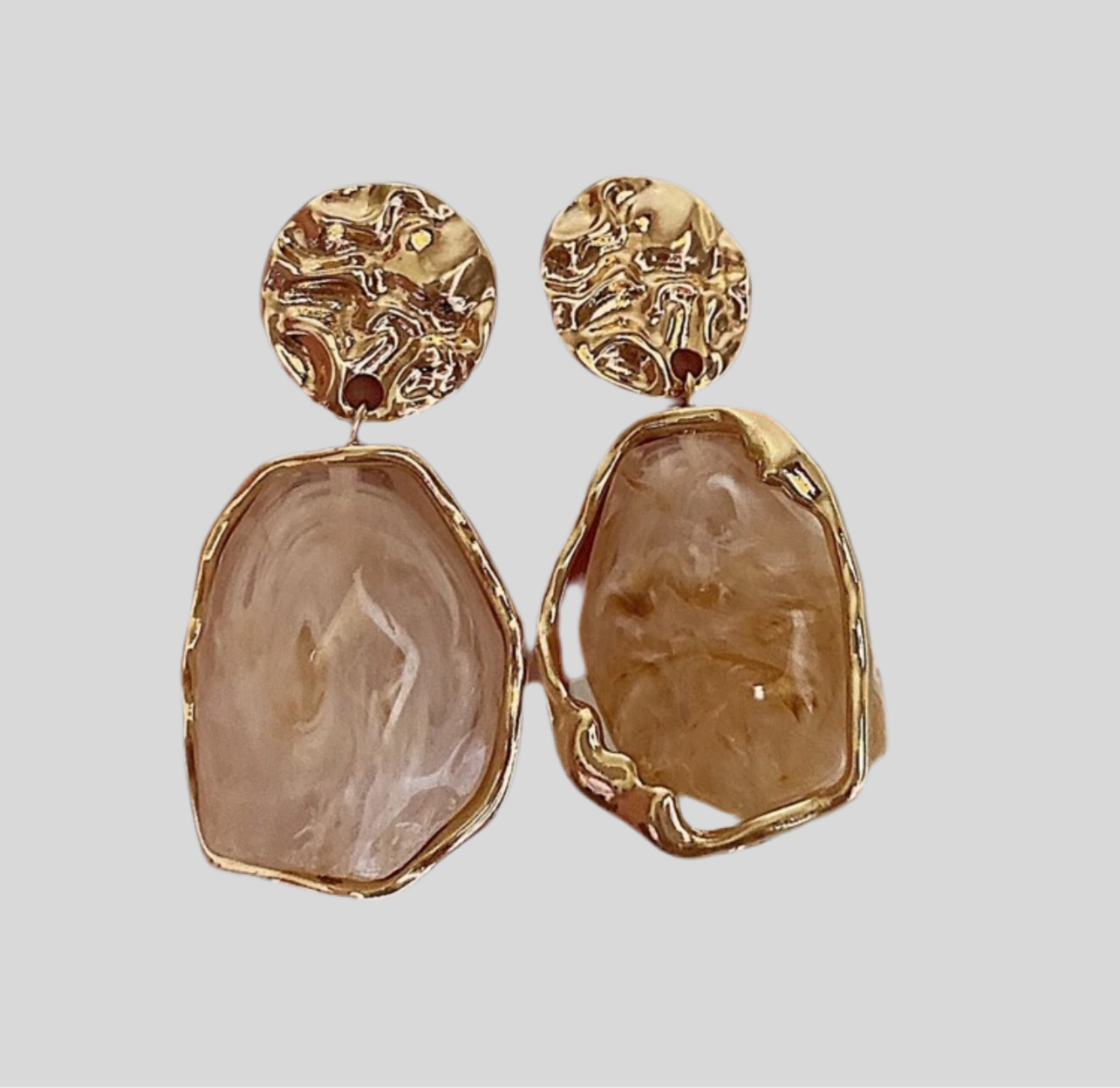 She’s Demure Gold Drop Earrings
