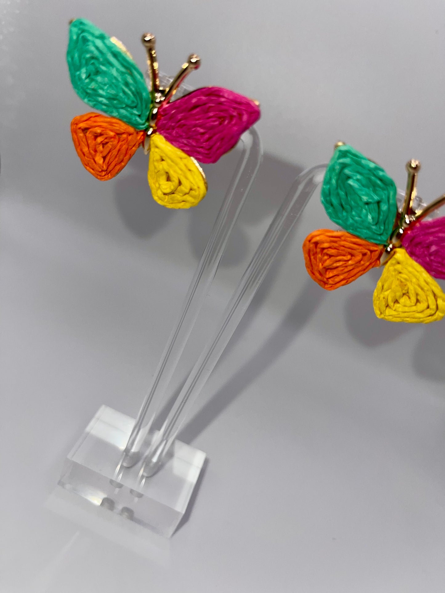 Boho Butterfly Stud Earrings