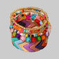 Just Beaded Multilayered Charm Bracelet Set