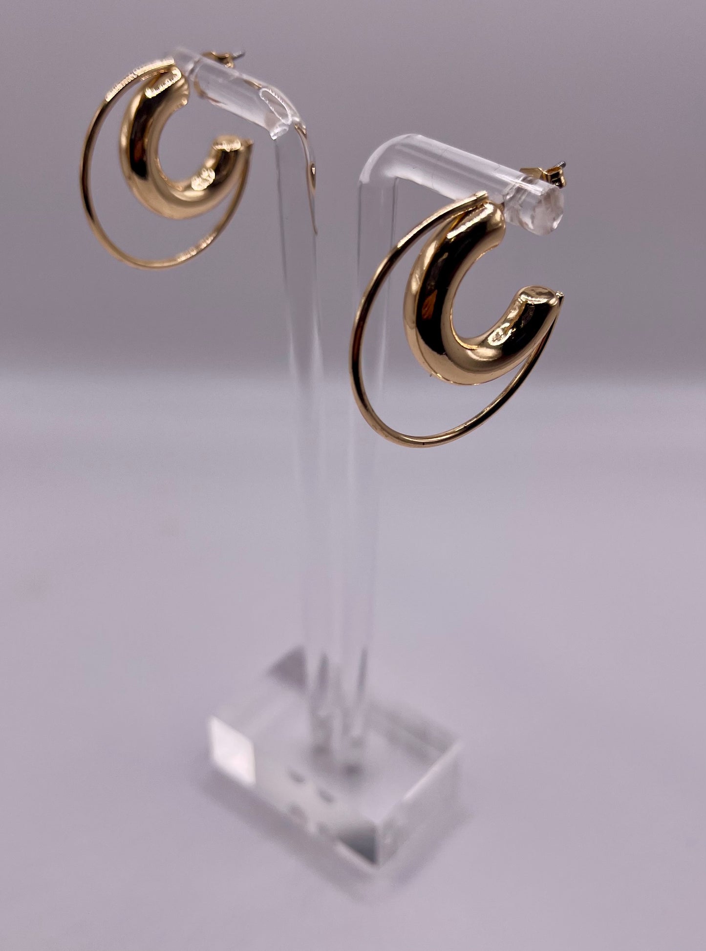 Lesser for the Night Cuff Earrings