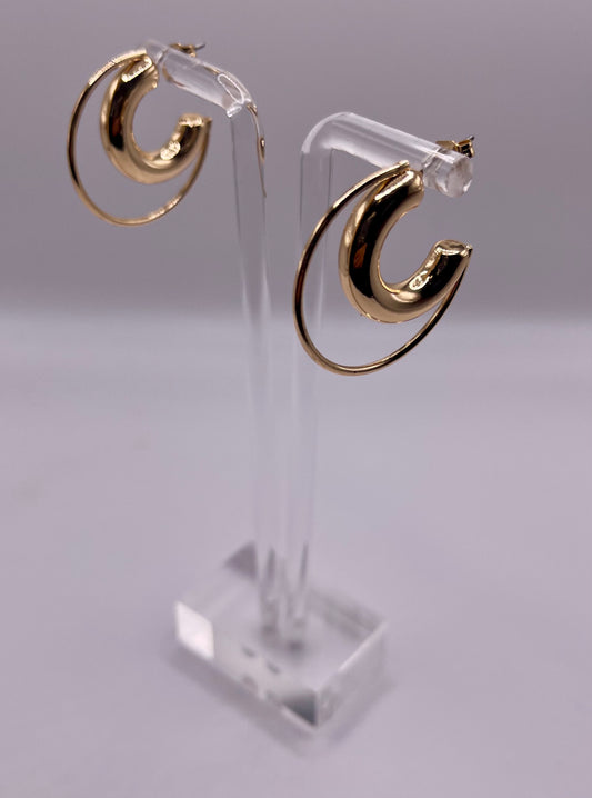 Lesser for the Night Cuff Earrings