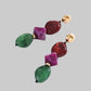 Darker the Berry Drop Earrings
