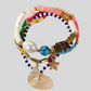 Just Beaded Multilayered Charm Bracelet Set