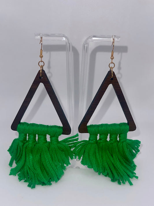 String Me Along Tassel Drop Earrings