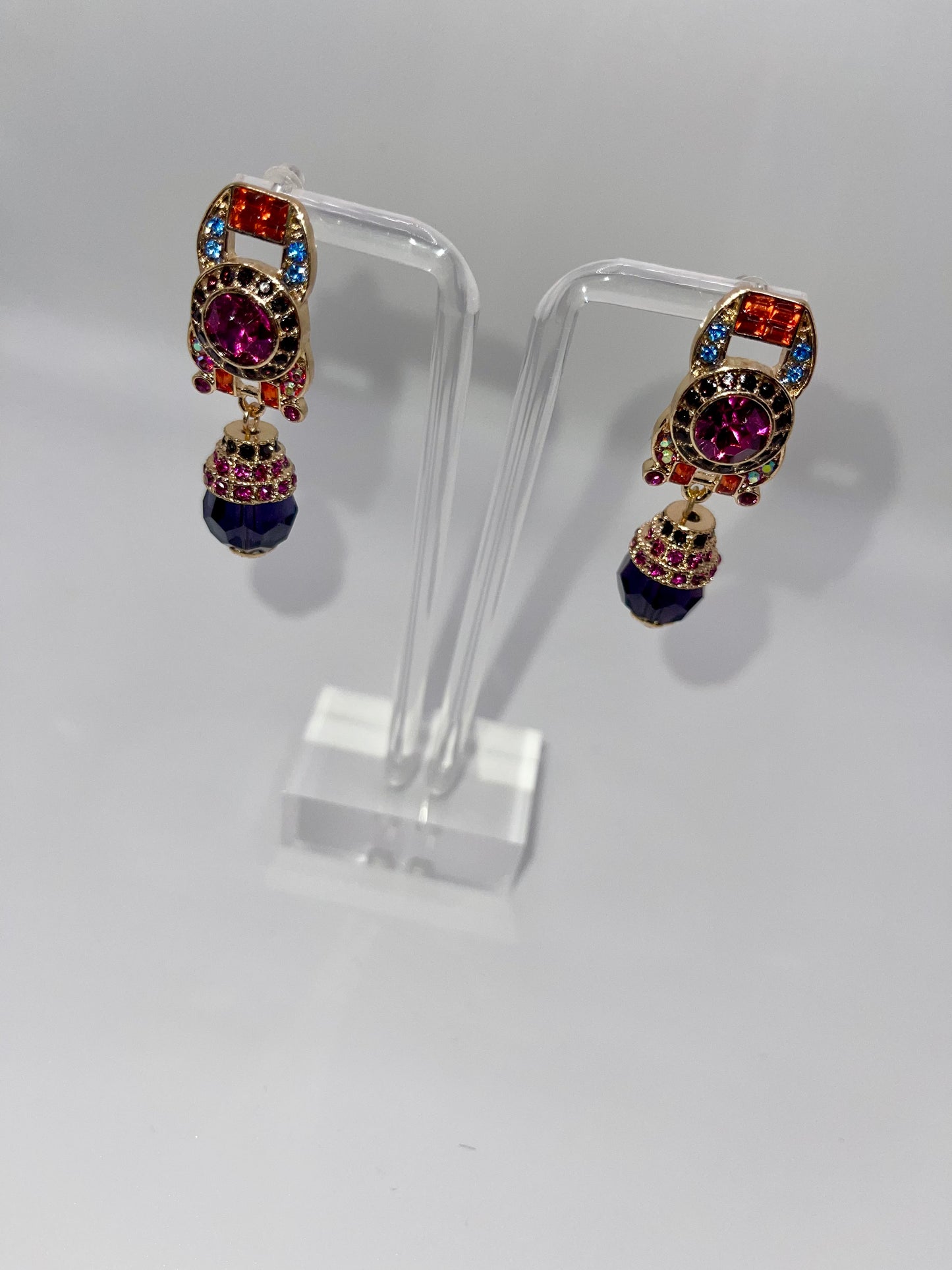 Cleopatra Gold Drop Earrings