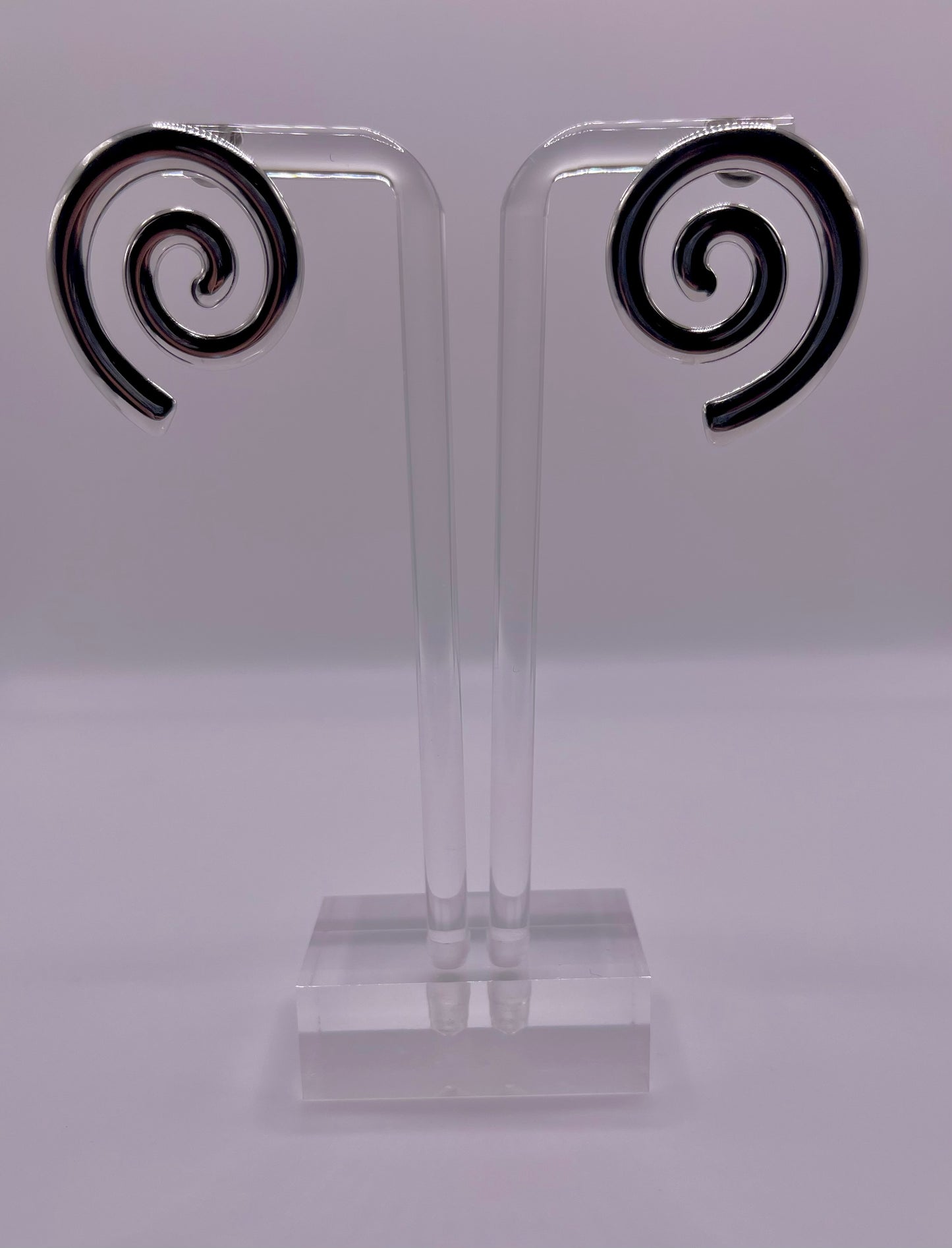 Mini Koru Kween Swirl Earrings