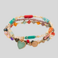 Just Beaded Multilayered Charm Bracelet Set