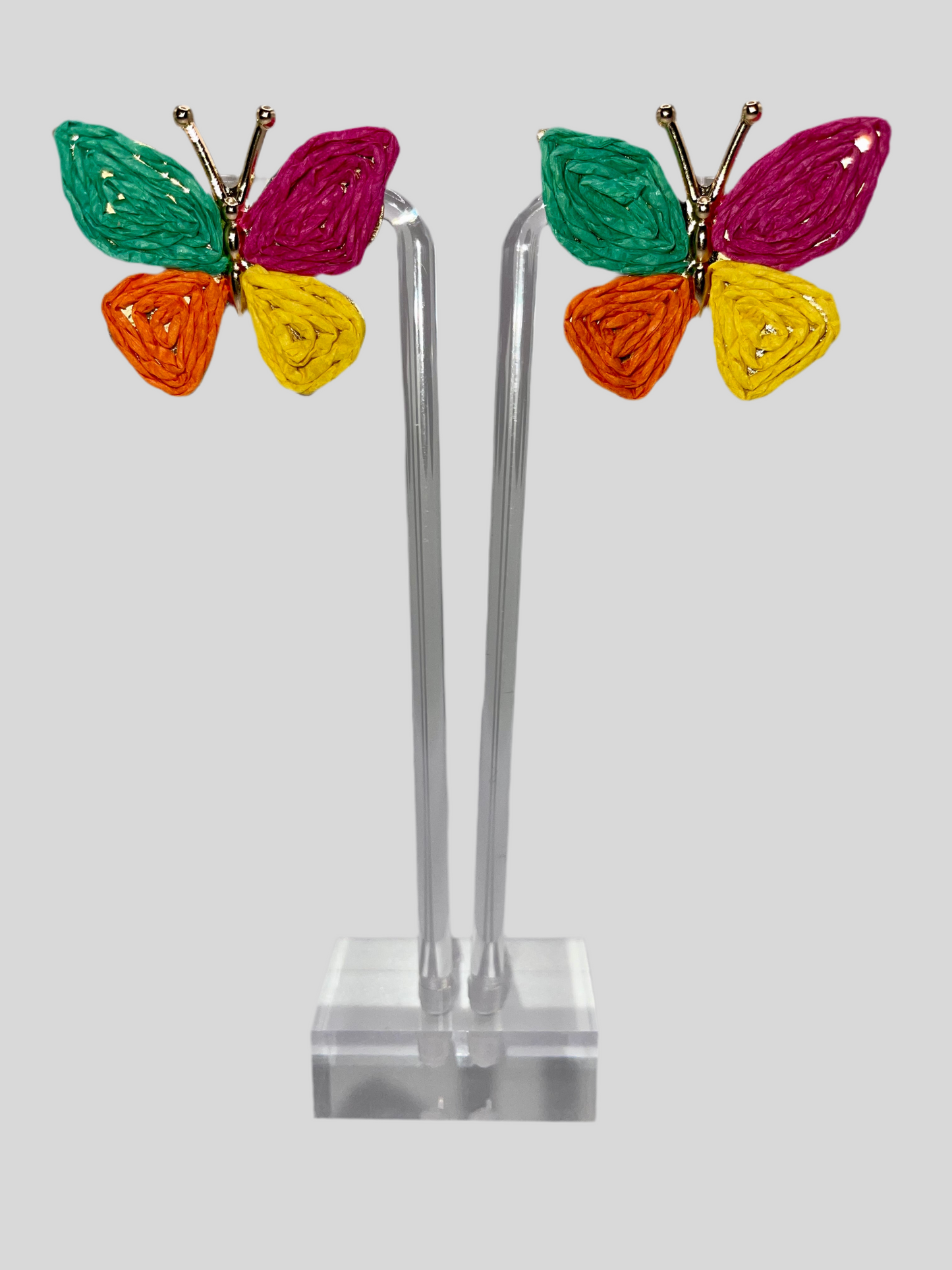 Boho Butterfly Stud Earrings