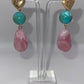 Cotton Candy Drop Earrings