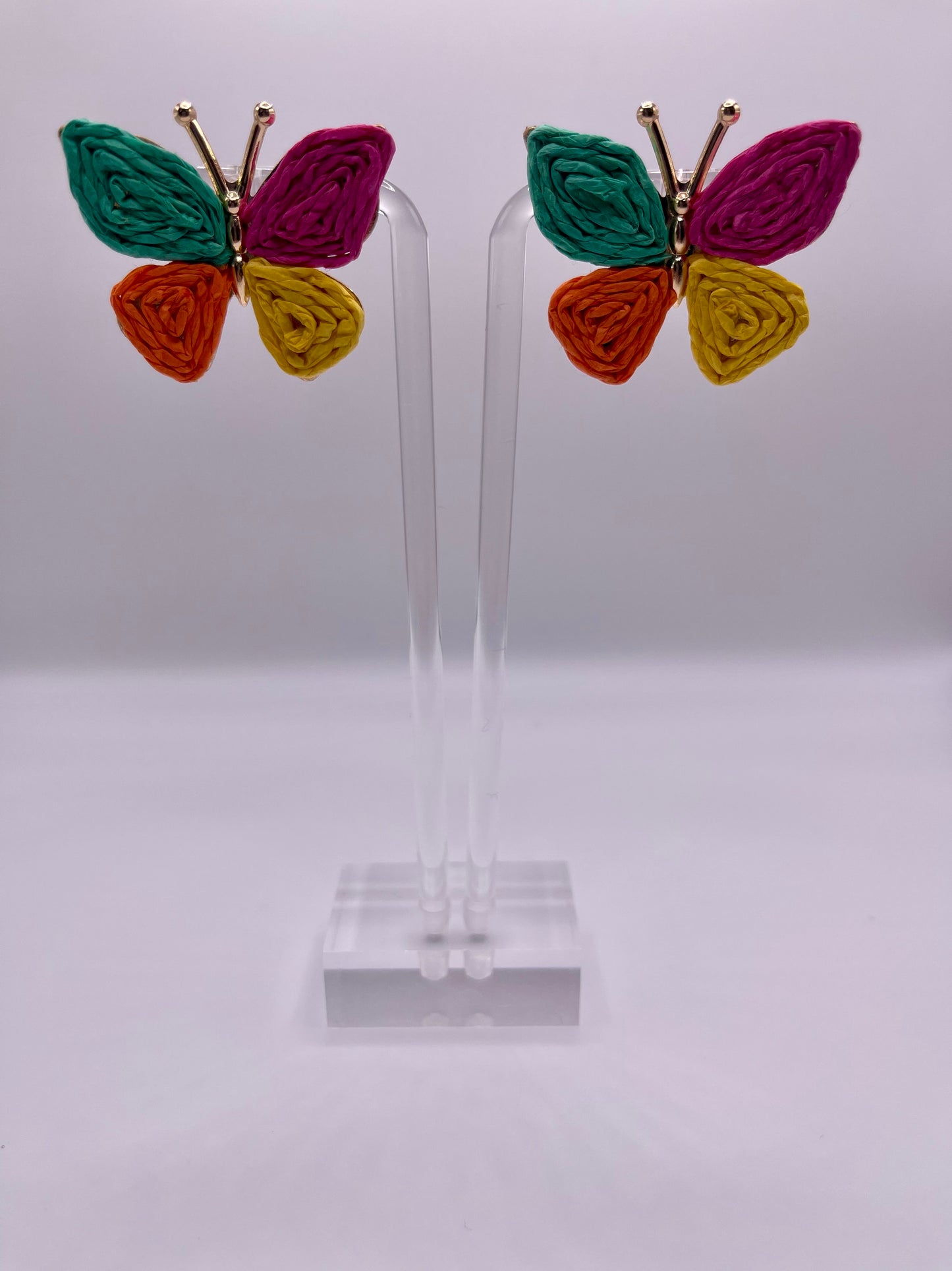 Boho Butterfly Stud Earrings