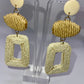 Woven Together Forever Drop Earrings