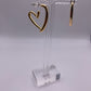 Lighthearted Gold Cuff Earrings