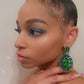 Money Green with Envy Drop Earrings