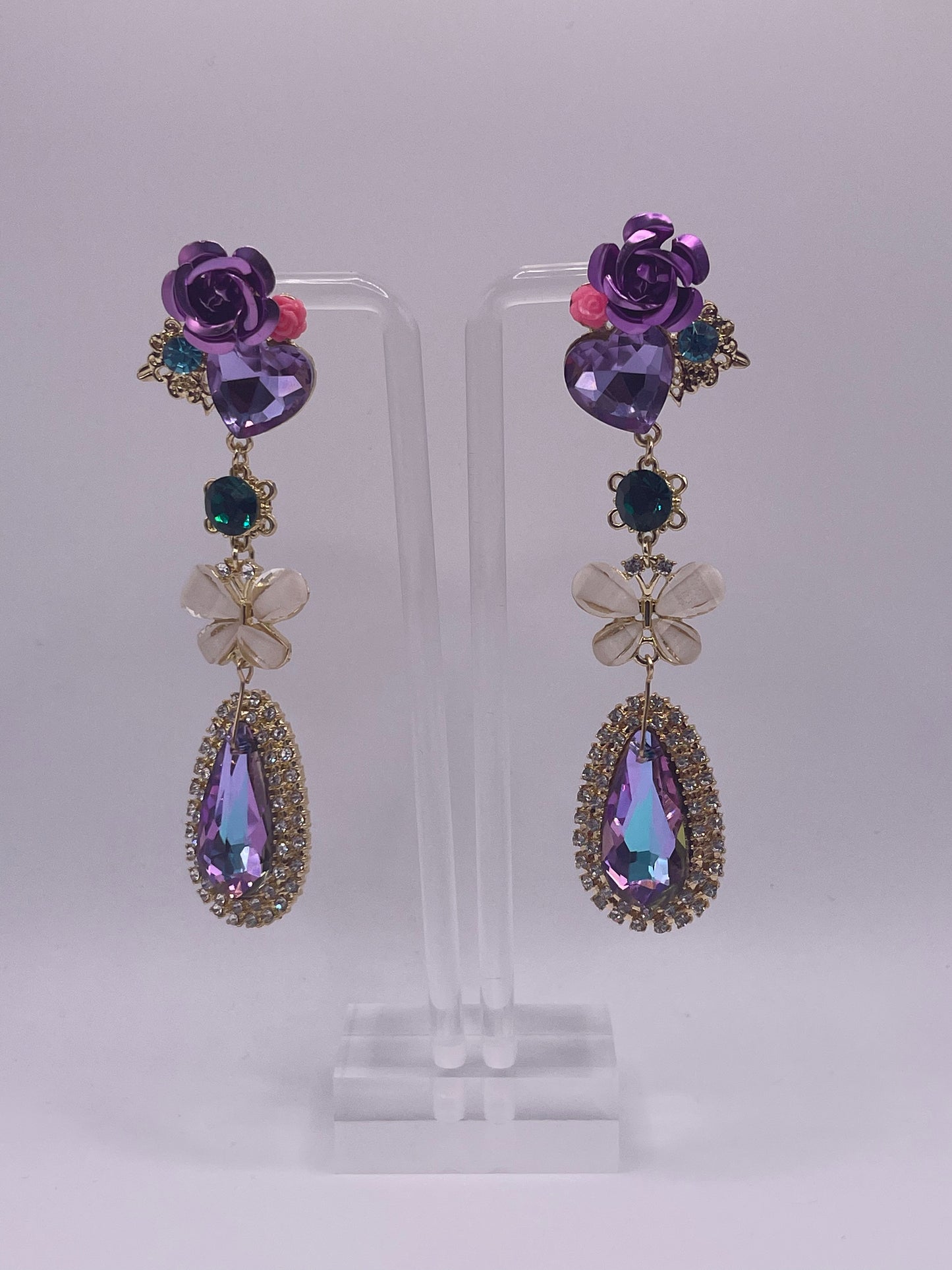 Butterfly Drop Earrings