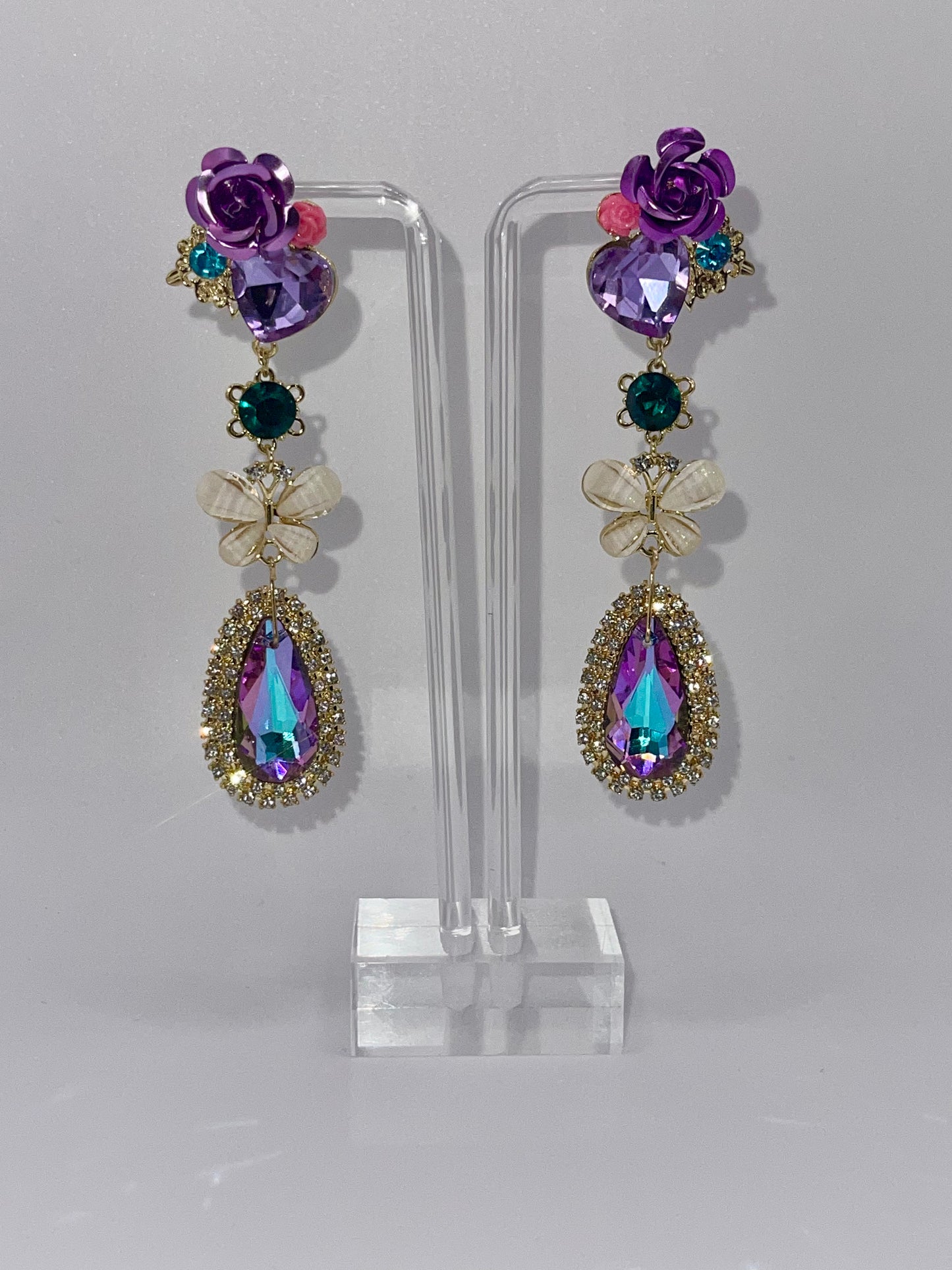 Butterfly Drop Earrings