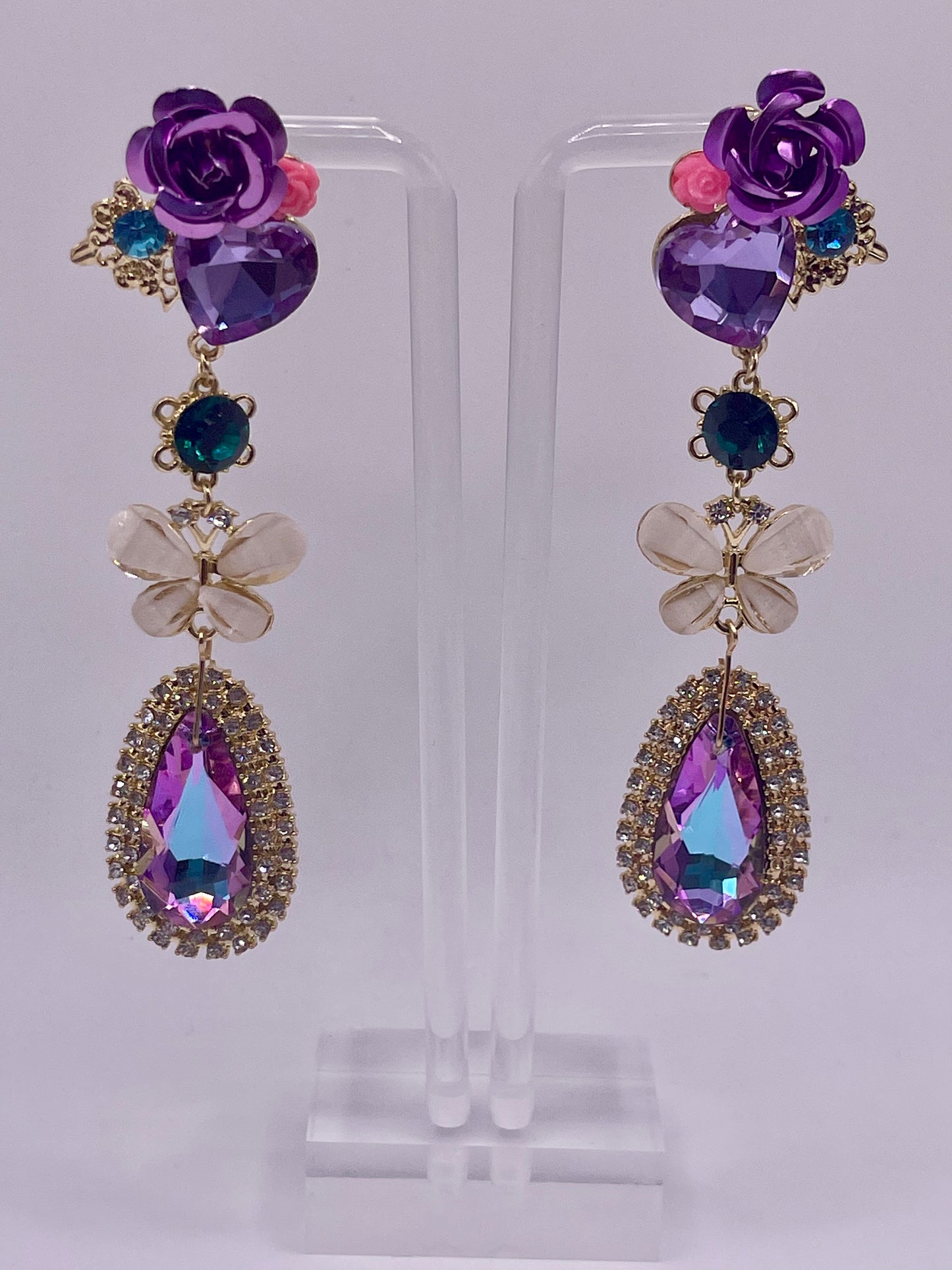 Butterfly Drop Earrings