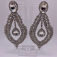 LUXE 2D Teardrop Chandelier Earrings