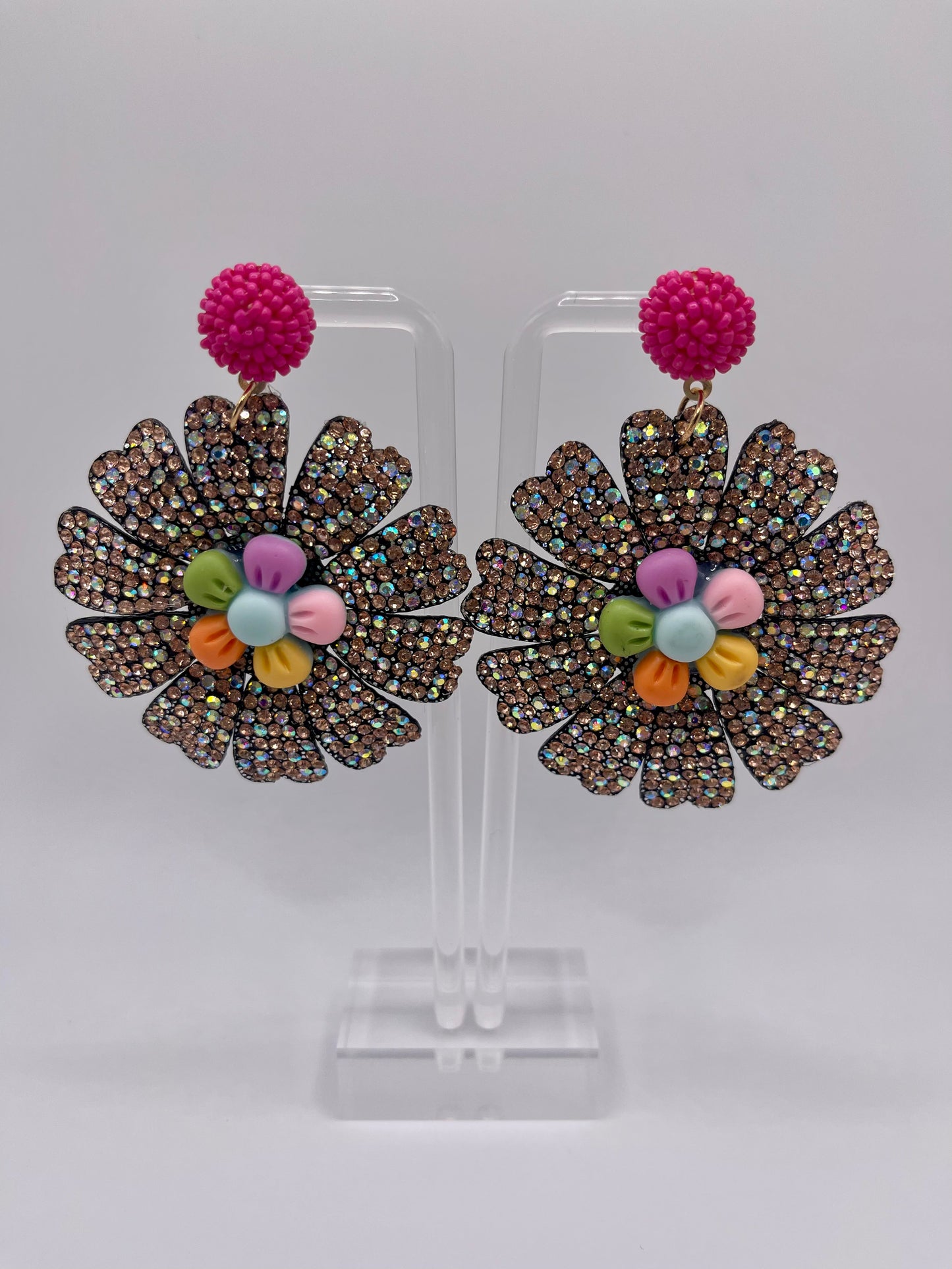 Flower Power Drop Earrings